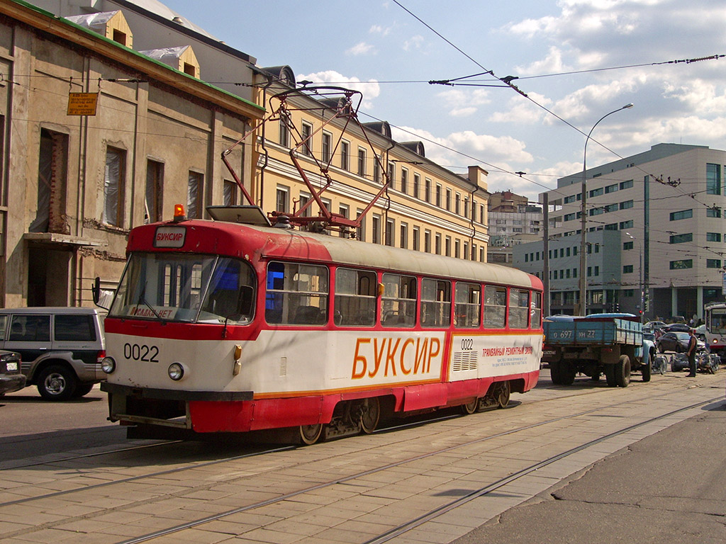 Москва, Tatra T3SU № 0022; Москва — Происшествия