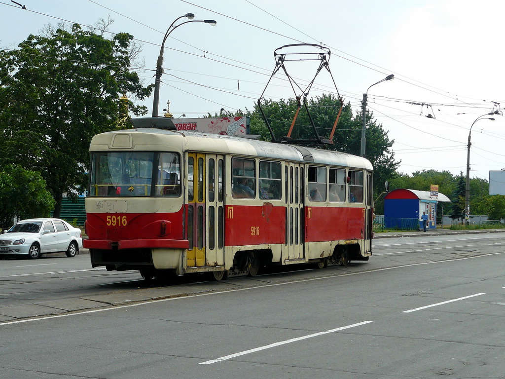 Kyiv, Tatra T3P № 5916