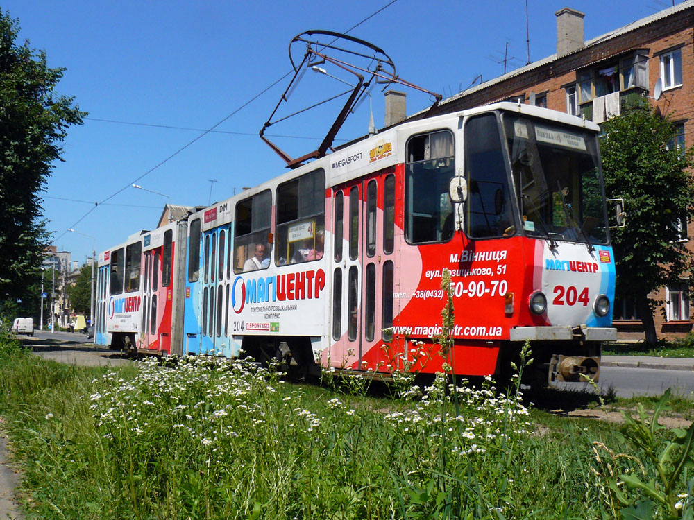 Vinnytsia, Tatra KT4SU nr. 204