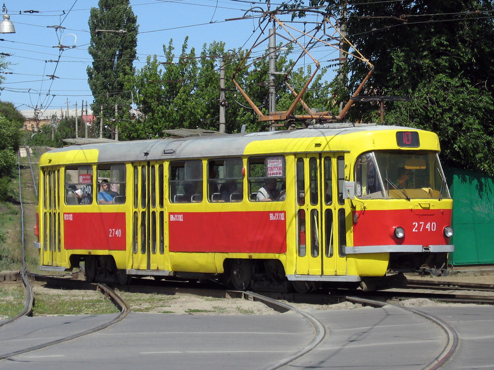 Volgográd, Tatra T3SU — 2740