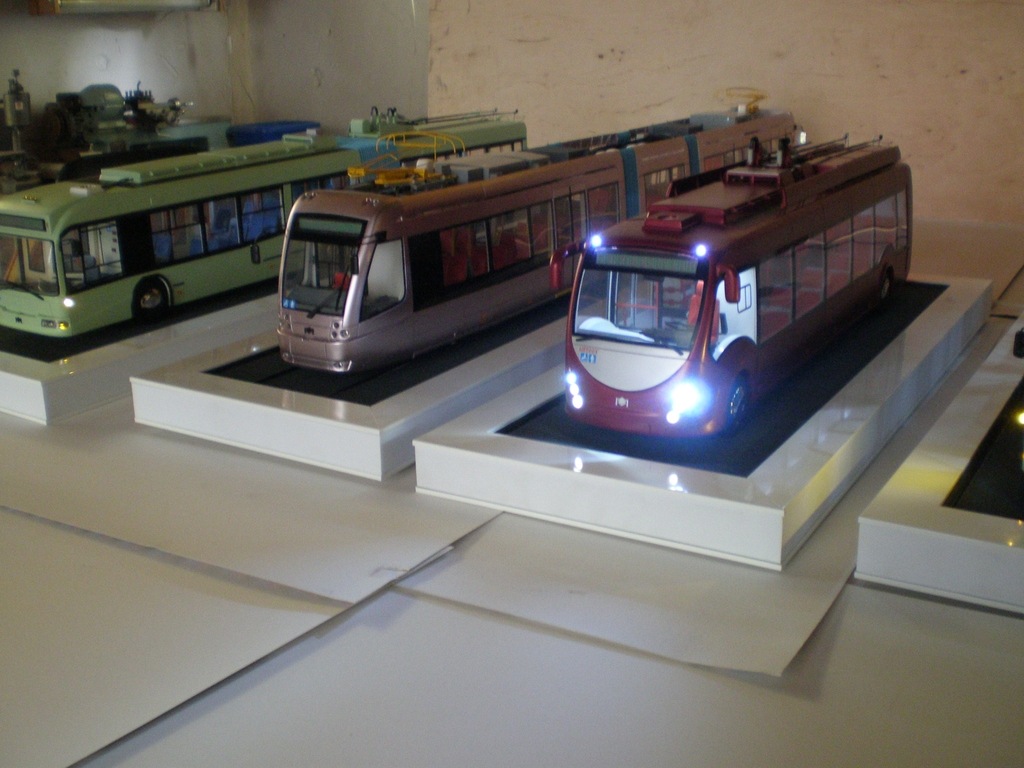 Minsk — Models of trolley buses and trams