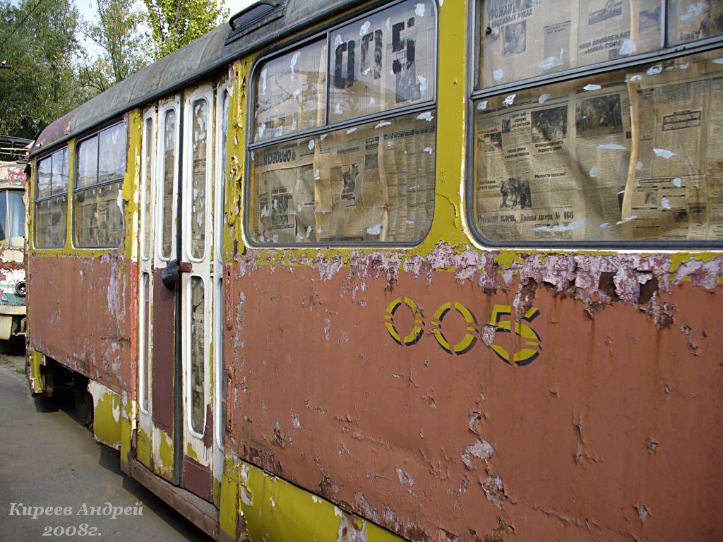 Oryol, Tatra T3SU č. 005; Oryol — Tram cars in storage