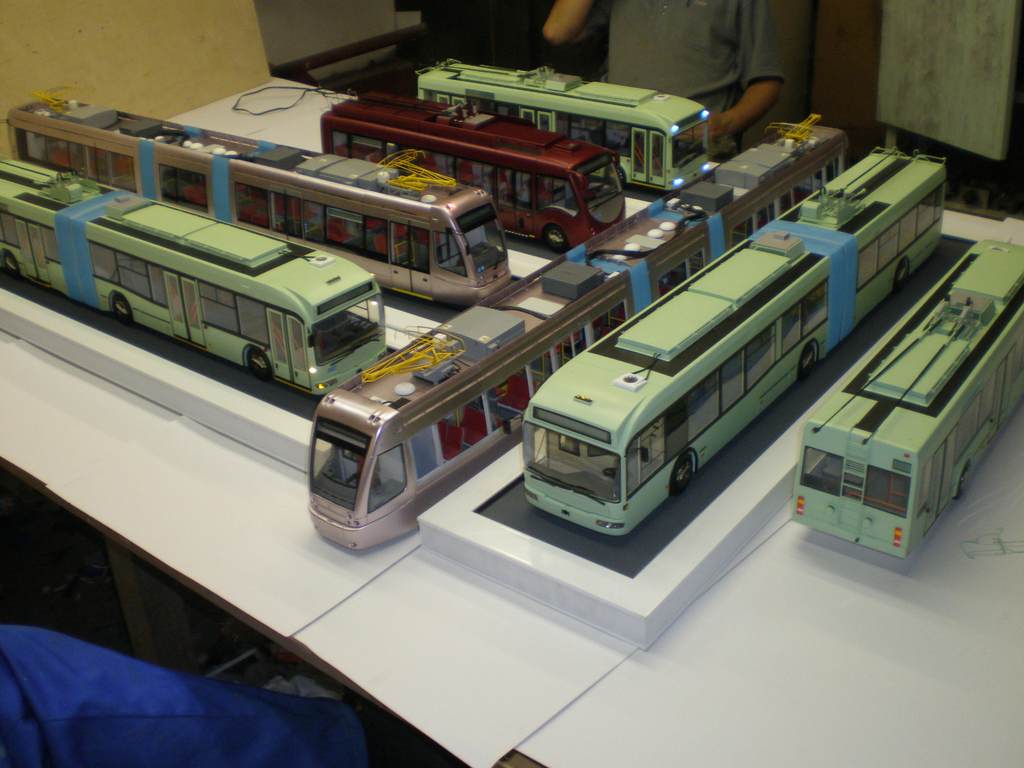 Минск — Модели троллейбусов и трамваев