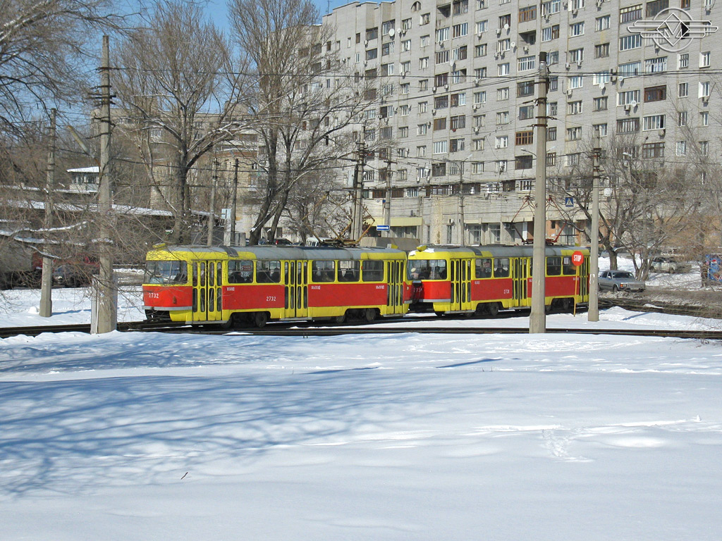 Волгоград, Tatra T3SU № 2731; Волгоград, Tatra T3SU № 2732