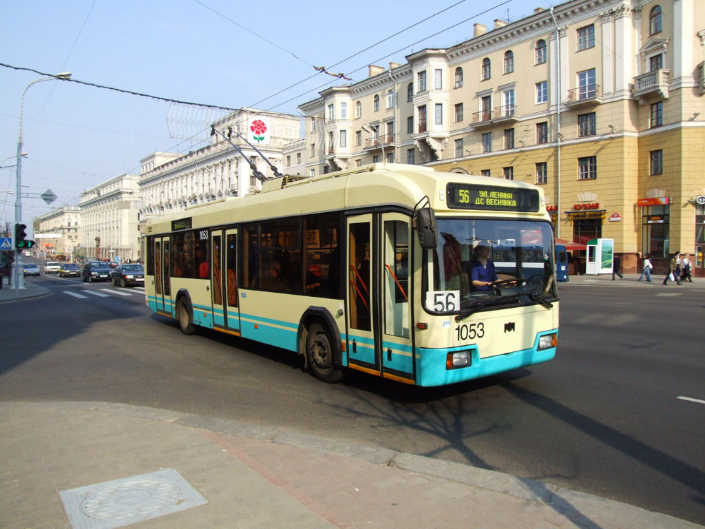 Минск, БКМ 32102 № 1053; Минск — Закрытые троллейбусные линии