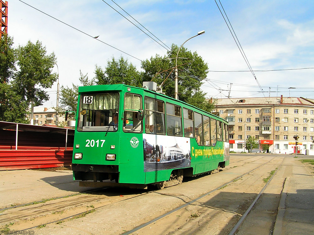 Nowosibirsk, 71-605 (KTM-5M3) Nr. 2017