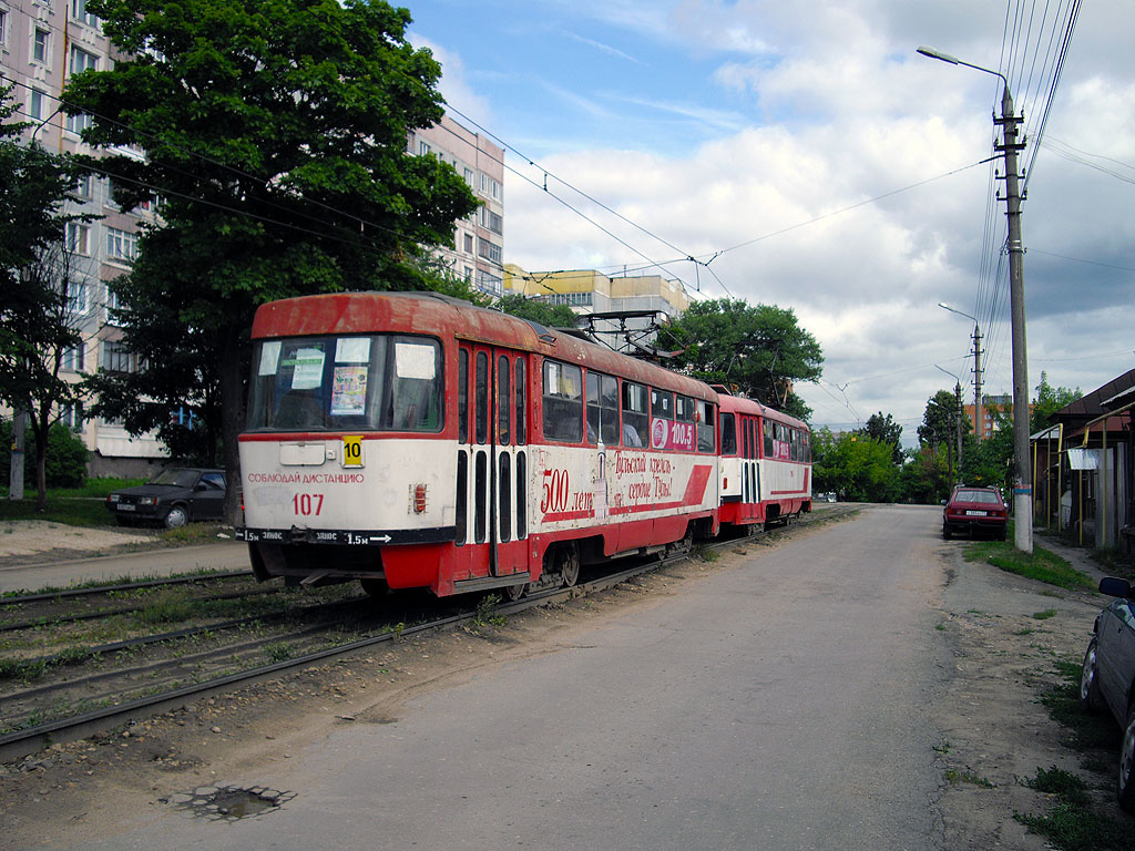 Tula, Tatra T3SU (2-door) № 107