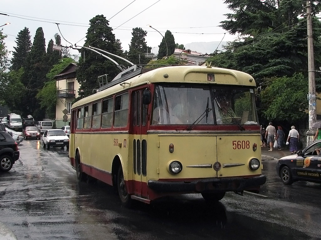 Troleibuzul din Crimeea, Škoda 9Tr24 nr. 5608