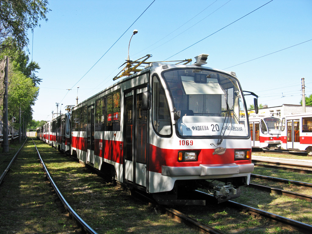 Самара, 71-405 № 1069; Самара — Северное трамвайное депо