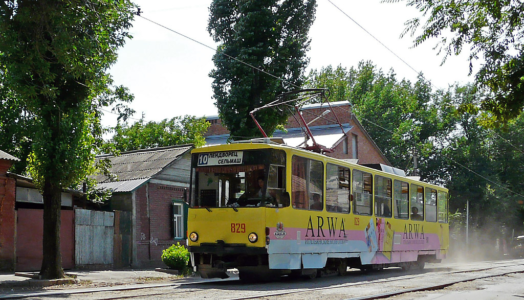 Ростов-на-Дону, Tatra T6B5SU № 829