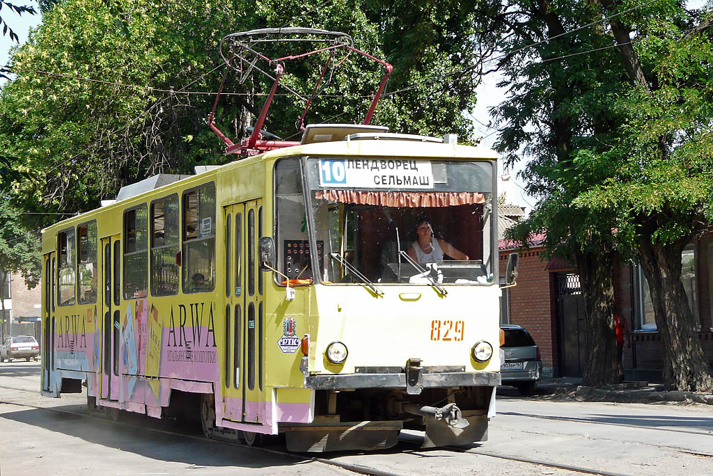 Ростов-на-Дону, Tatra T6B5SU № 829