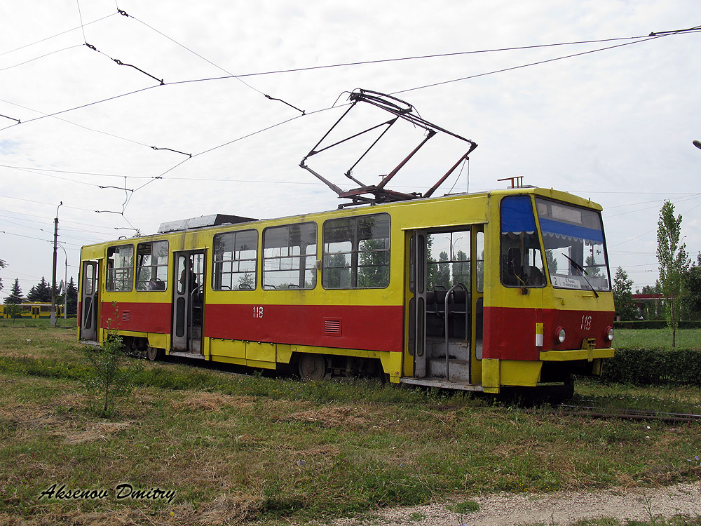 Lipetsk, Tatra T6B5SU # 118