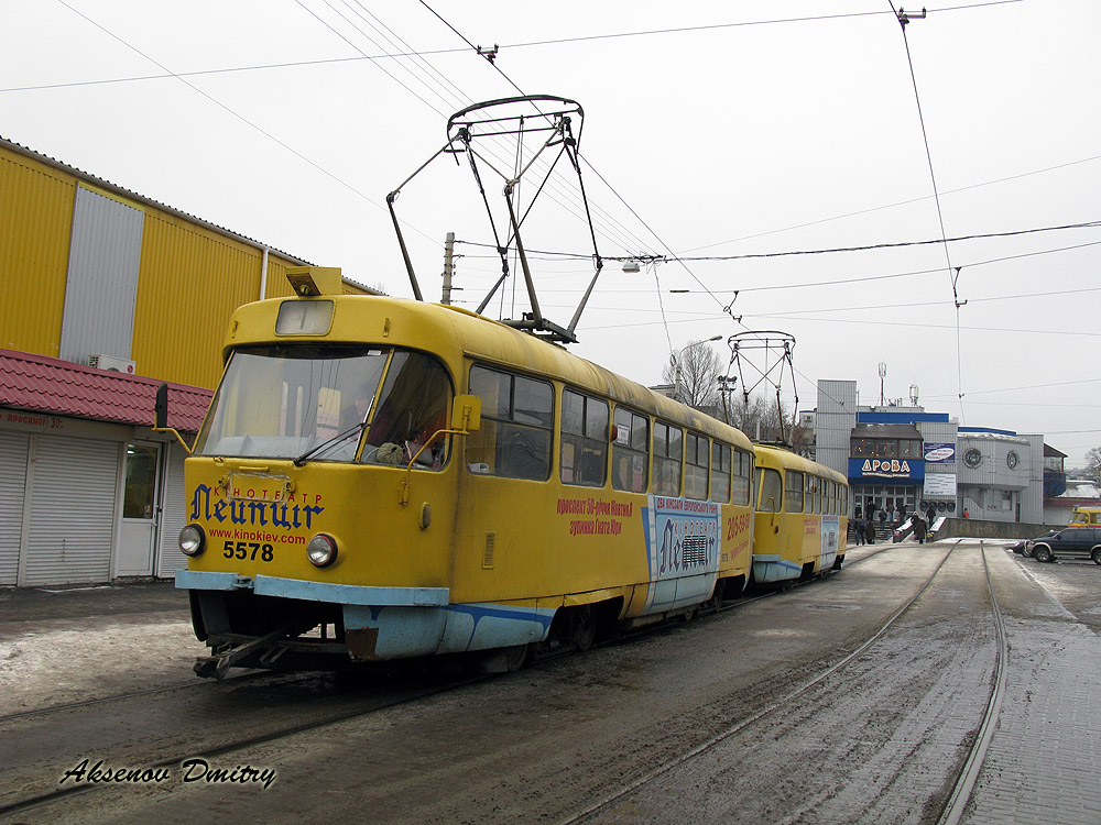 Kiev, Tatra T3SU N°. 5578