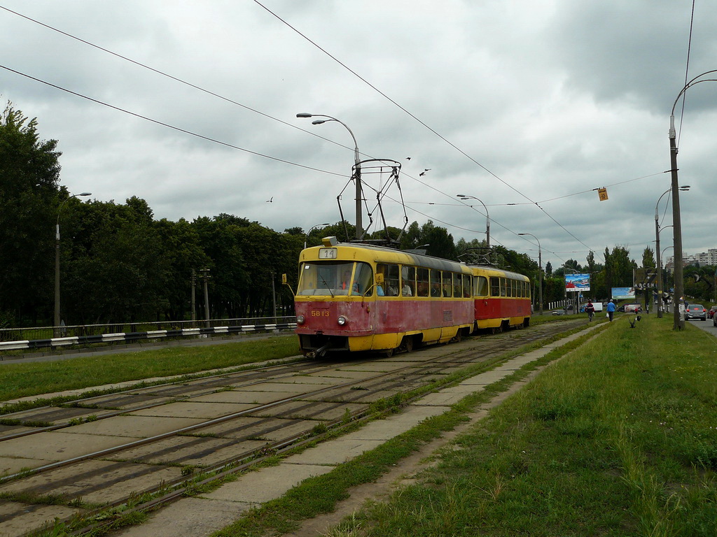 Kiova, Tatra T3SU # 5813