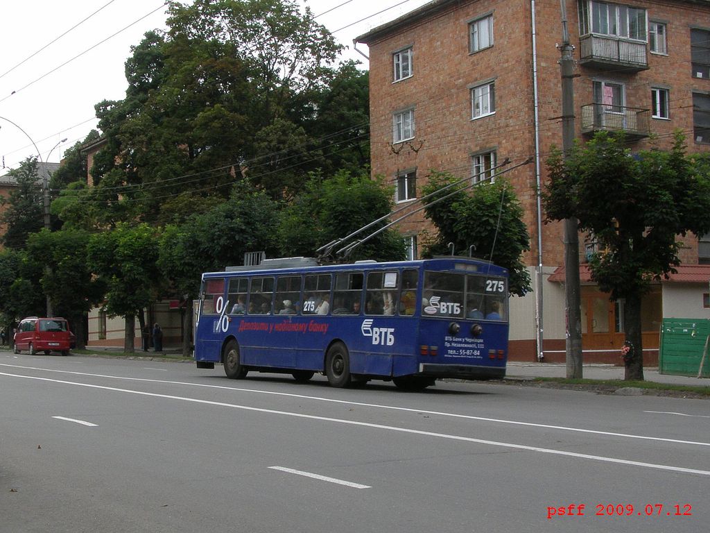 Chernivtsi, Škoda 14Tr02/6 # 275