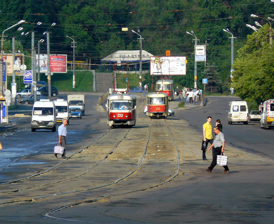 Dniepr — Tram network — right-bank part
