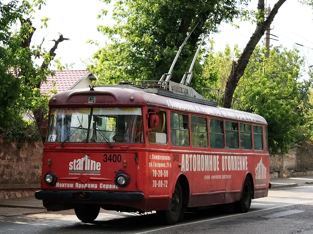 Troleibuzul din Crimeea, Škoda 9Tr17 nr. 3400
