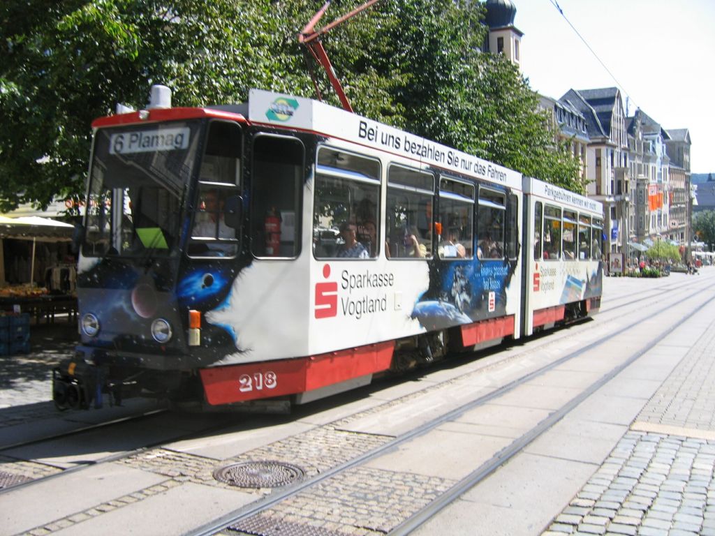 Plauen, Tatra KT4DMC # 218