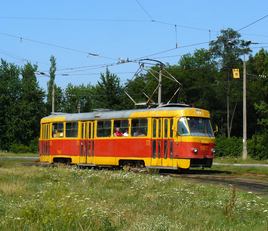 Киев, Tatra T3SU № 5612