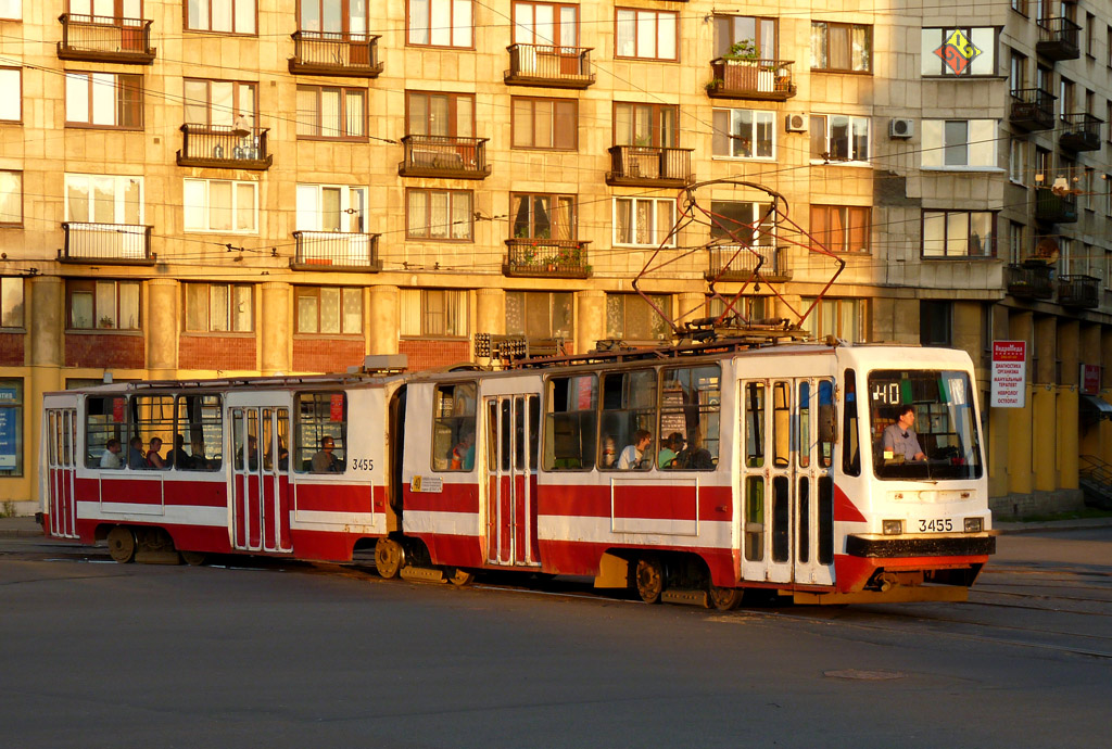 Санкт-Петербург, ЛВС-86К-М № 3455