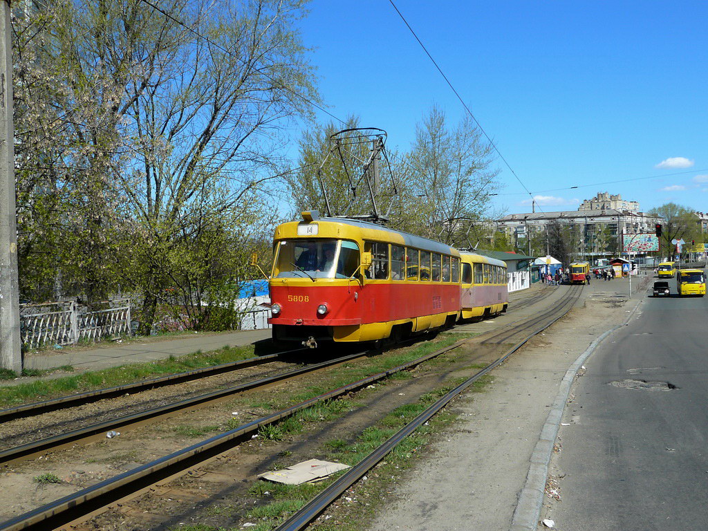 Kijiva, Tatra T3SU № 5808