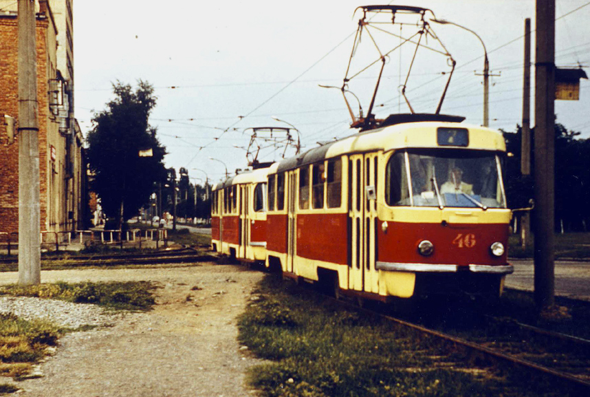 Vladikavkaz, Tatra T3SU č. 46; Vladikavkaz — Old photos and post-cards — 2
