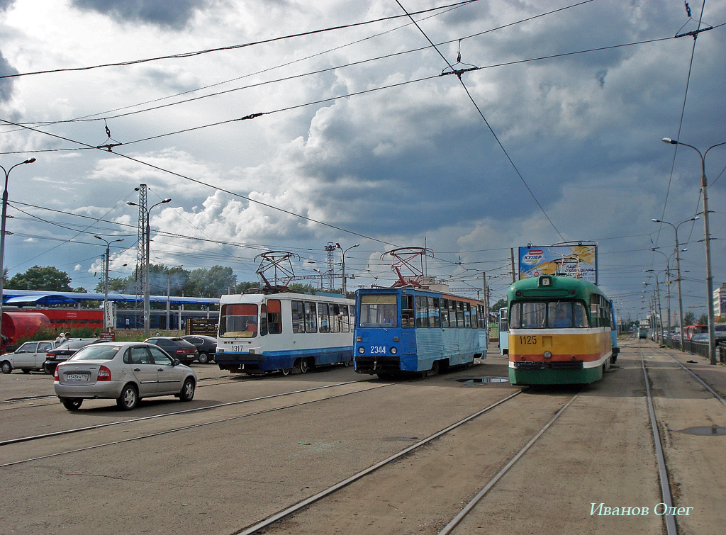 Kazan, 71-605A nr. 2344; Kazan, RVZ-6M2 nr. 1125; Kazan — Terminal points and loops
