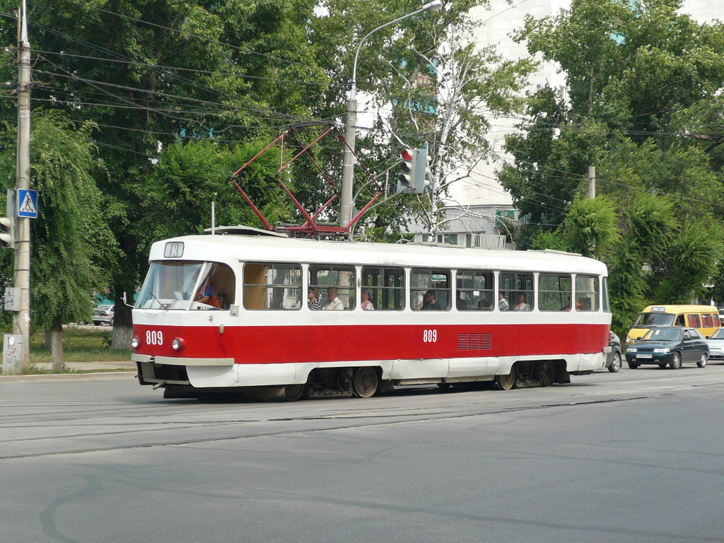 Самара, Tatra T3SU № 809