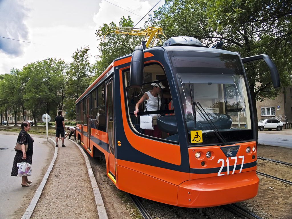 Ufa, 71-623-00 № 2177; Ufa — The first car 71-623 in Ufa