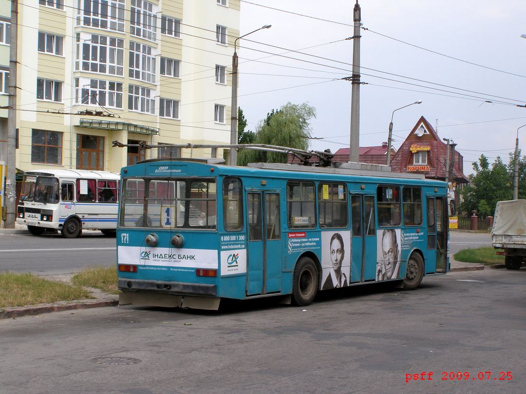 Ивано-Франковск, Škoda 14Tr07 № 171