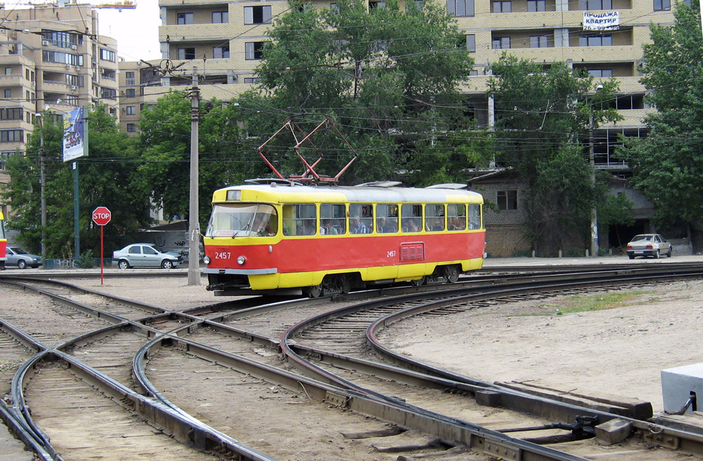 Volgograda, Tatra T3SU (2-door) № 2457