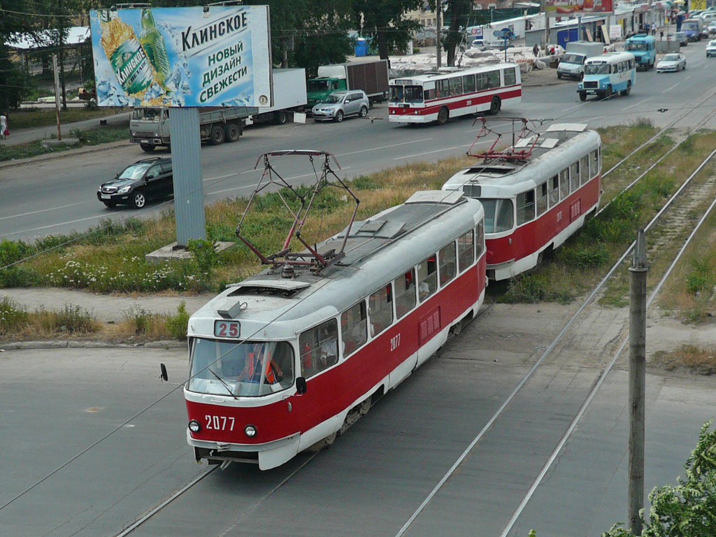Самара, Tatra T3SU № 2077