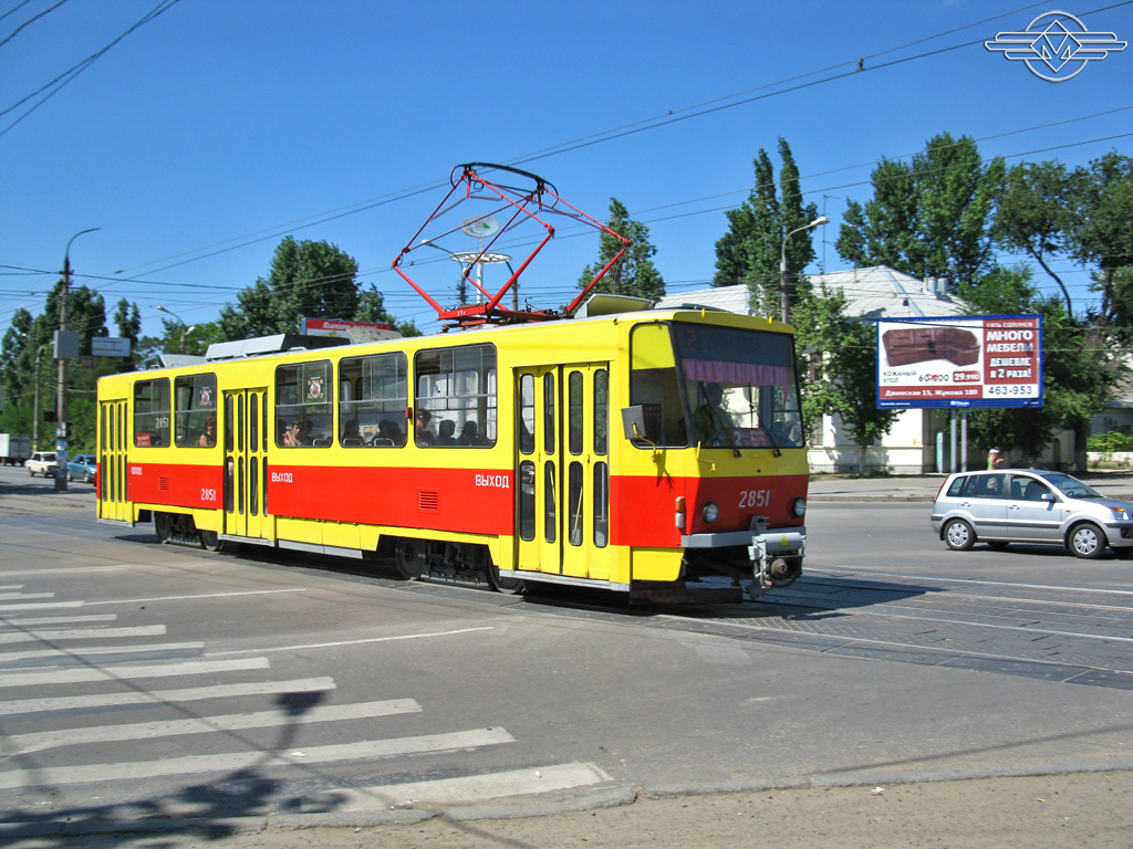 Volgograd, Tatra T6B5SU č. 2851