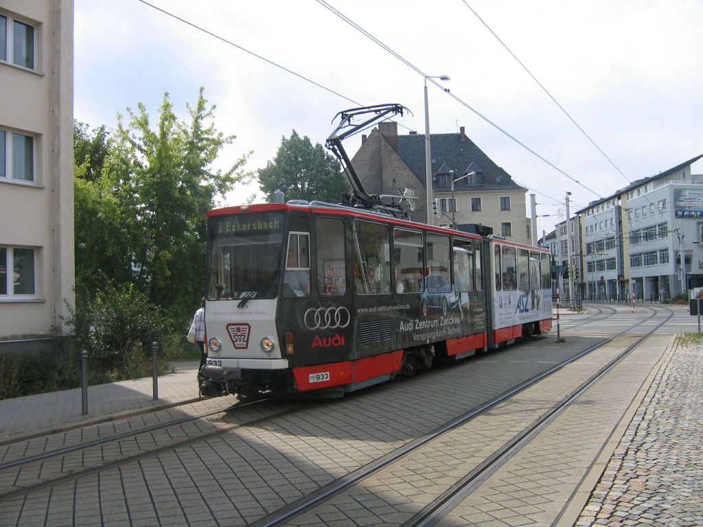 Цвиккау, Tatra KT4DMC № 933
