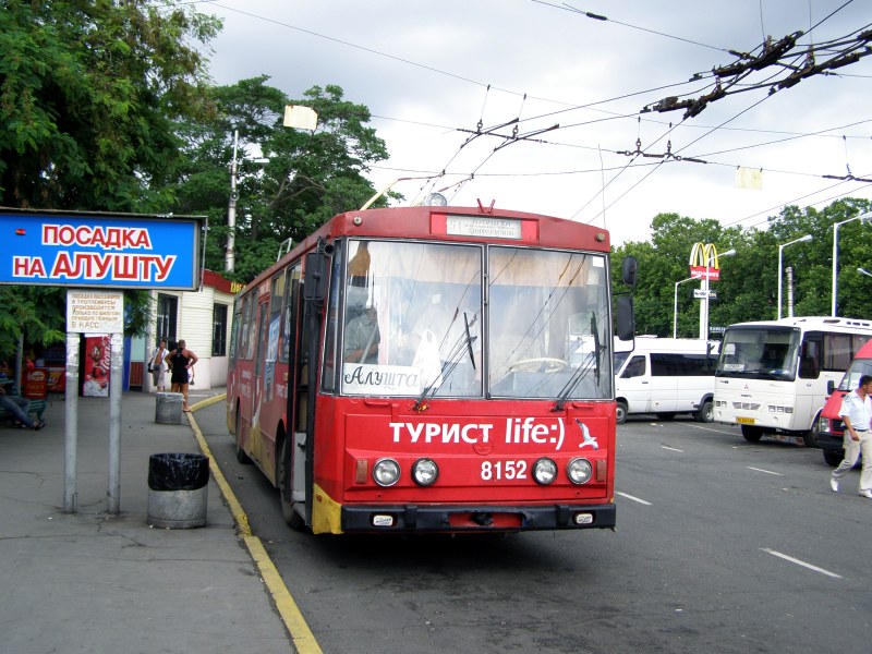 Crimean trolleybus, Škoda 14Tr11/6 № 8152