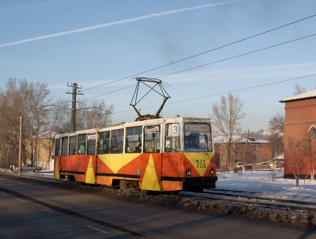 Prokopyevsk, 71-605 (KTM-5M3) č. 236