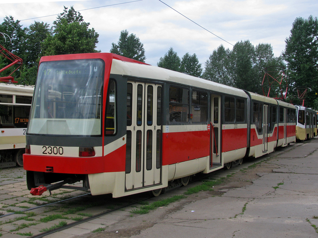 Москва, Tatra KT3R № 2300