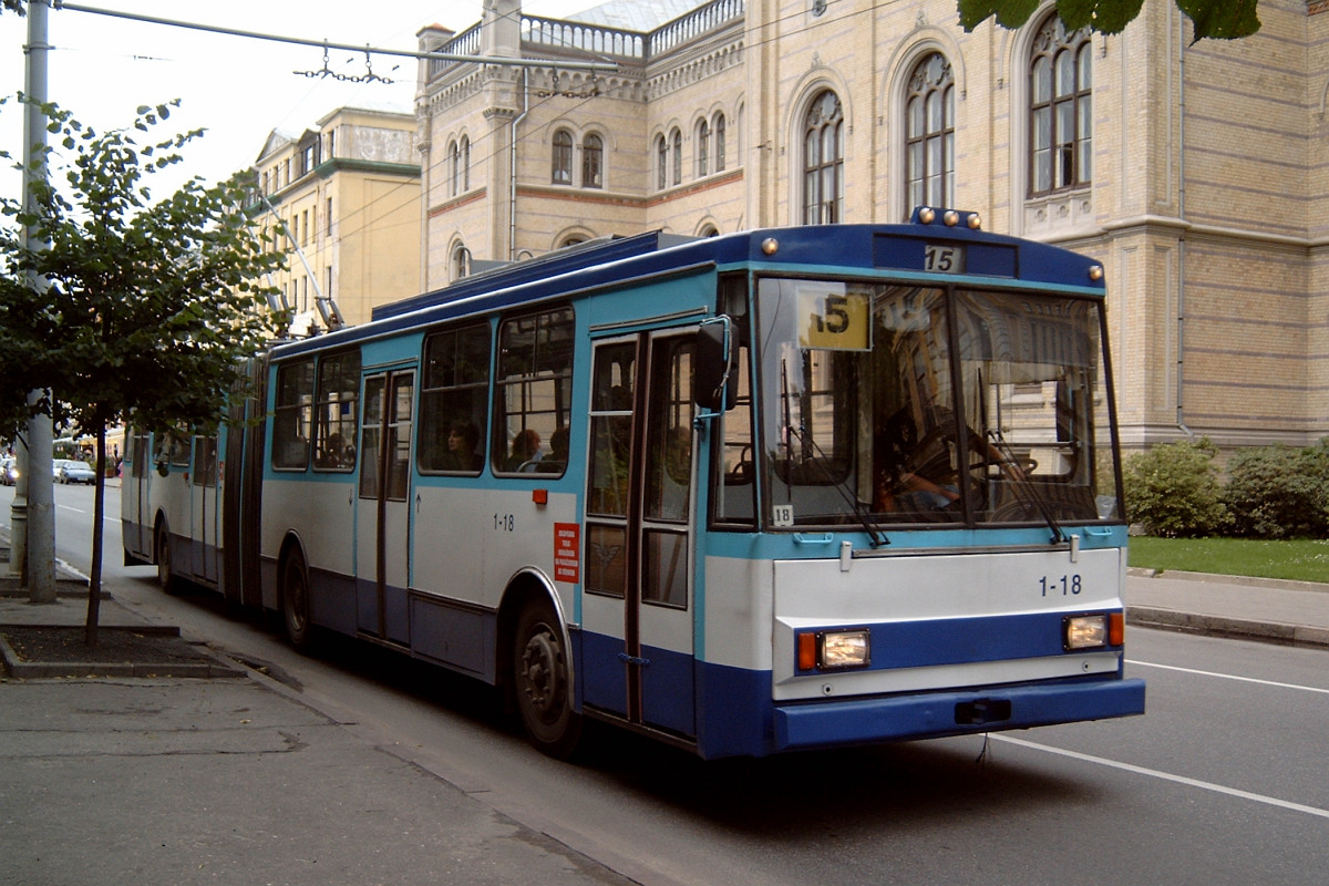 Riga, Škoda 15Tr03/6 Nr. 1-18