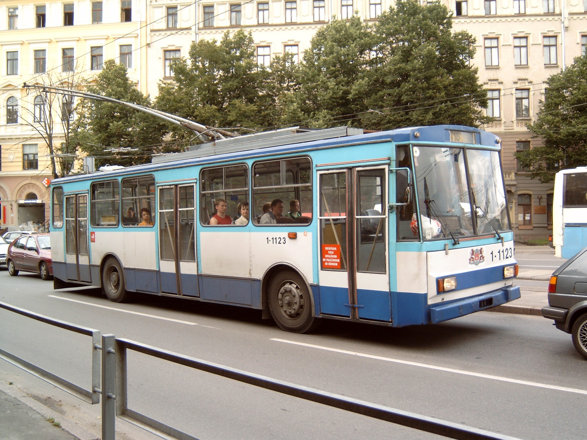Riga, Škoda 14Tr02 № 1-1123