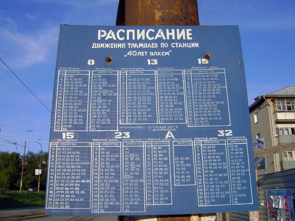 Jekaterinburg — Stopping and routing cliches