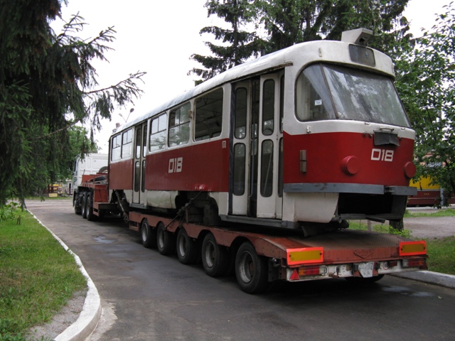 Kryvyi Rih, Tatra T3SU nr. 018; Vinnytsia — Overhaul repair of T3 cars for Kryvyi Rih