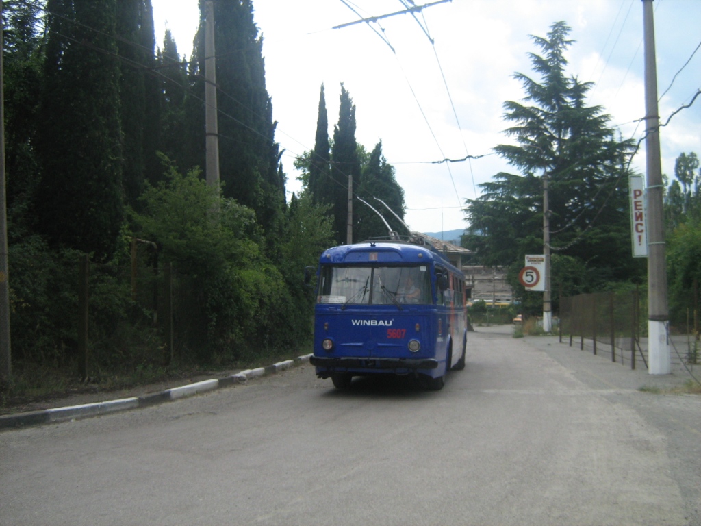 Crimean trolleybus, Škoda 9Tr24 № 5607