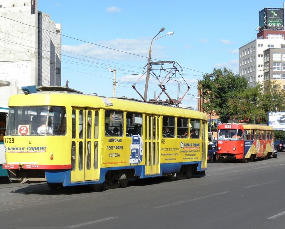 Нижний Новгород, Tatra T3SU № 1729