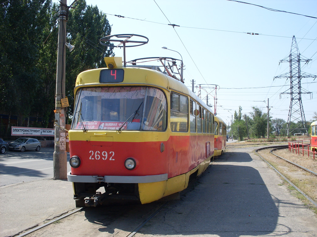 Volgograda, Tatra T3SU № 2692