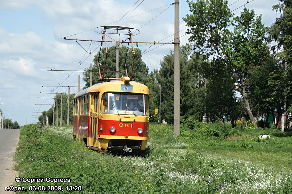 Oryol, Tatra T3SU # 081