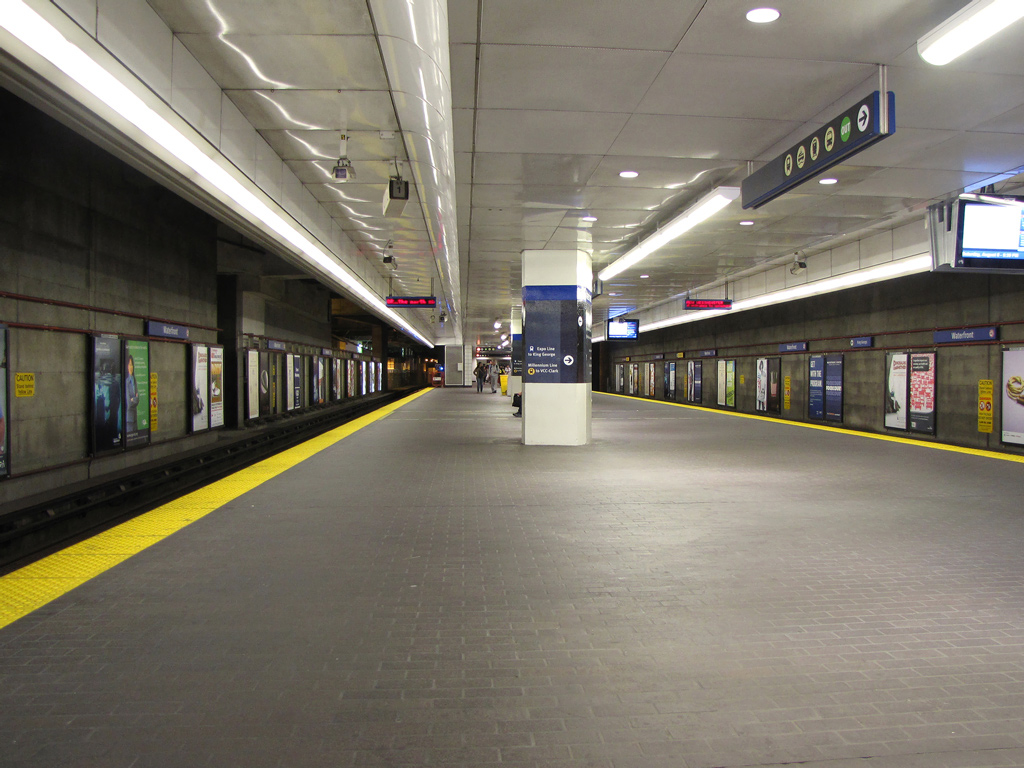 Vancouver — SkyTrain lines and stations