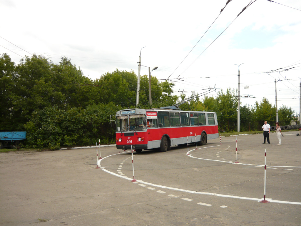 Курск, ЗиУ-682Г [Г00] № 200; Курск — Конкурс профмастерства водителей троллейбусов 2009