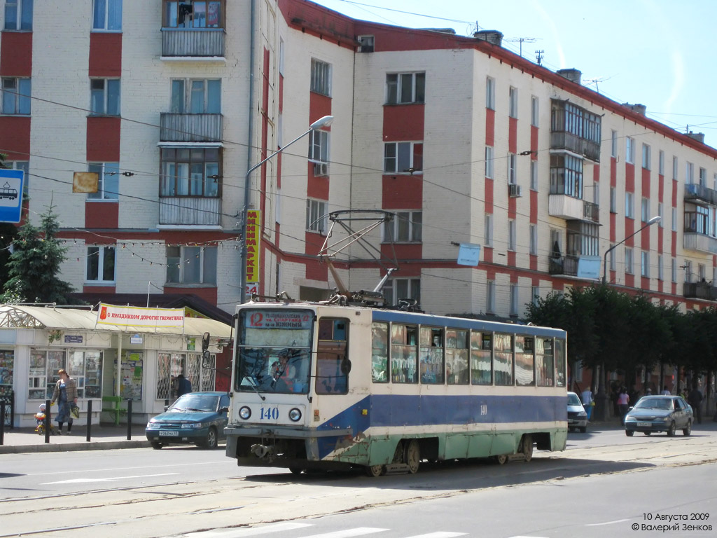 Twer, 71-608K Nr. 140; Twer — Streetcar lines: Proletarsky District