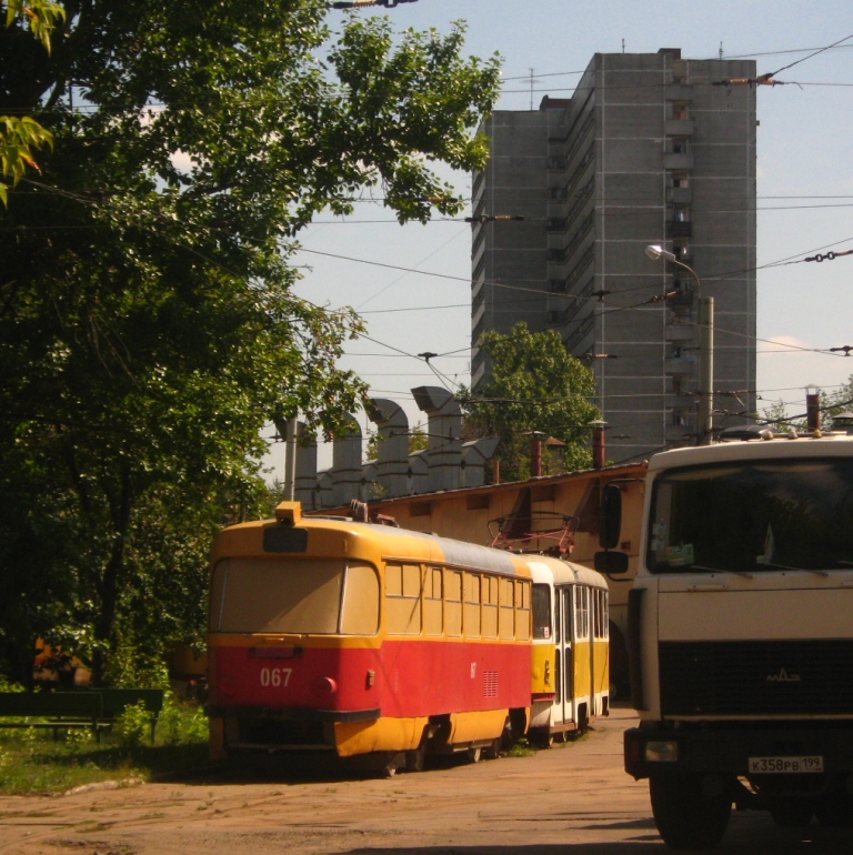Краснодар, Tatra T3SU № 067; Москва — Трамвайно-ремонтный завод (ТРЗ)