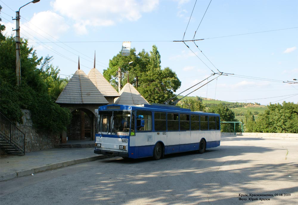 Крымскі тралейбус, Škoda 14Tr02/6 № 6003